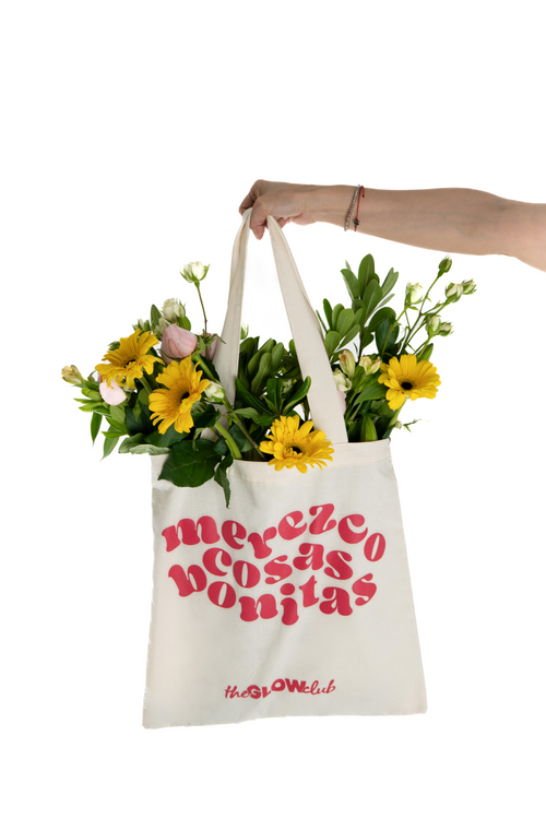 Totebag Merezco cosas bonitas